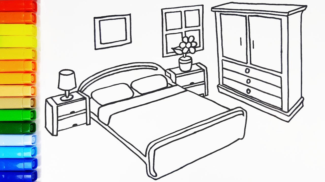 Bedroom Line Drawing Images – Browse 74,516 Stock Photos, Vectors, and  Video | Adobe Stock