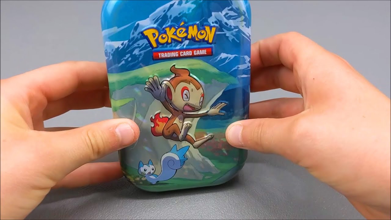 Opening Pokémon Mini-Tin-Box Sinnoh-Stars mit 2 Boosterpacks - YouTube