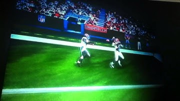 Madden 15 pass called incomplete.