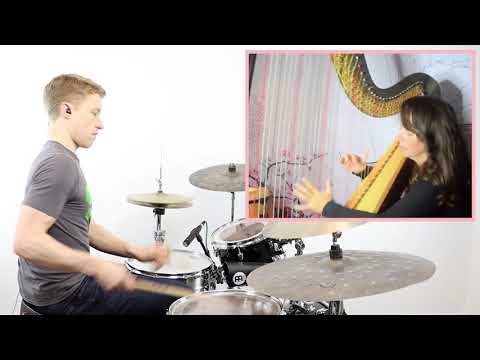 Suburbia | Amanda Whiting and Tony Robinson| Harp and drums