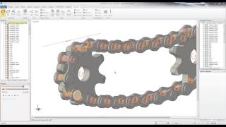 Bicycle Chain in Dynamics for SpaceClaim