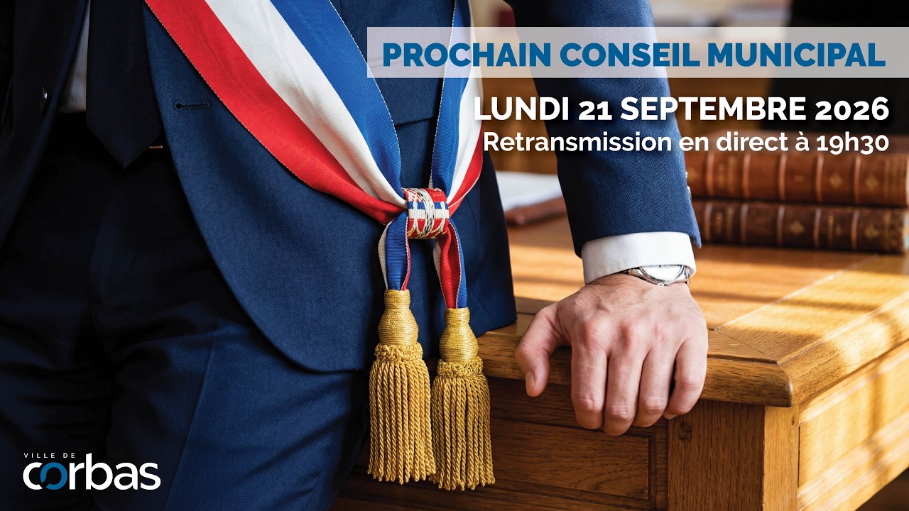 Conseil Municipal - Lundi 21 Septembre 2026