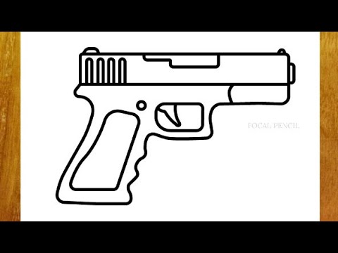 How To Draw A Gun