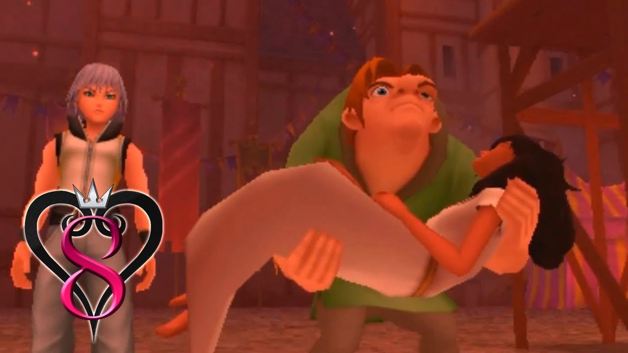 KINGDOM HEARTS 3D - 08 - La Ciudad de las Campanas (Riku) Escenas ESPAÑOL