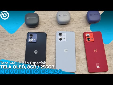 Novo Moto G84 5G | Tela OLED, MAIS MEMÓRIA e ARMAZENAMENTO e NOVOS RECURSOS! Hands On