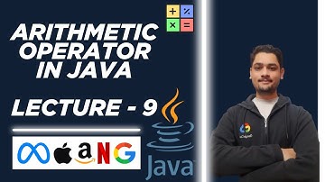 Arithmetic Operators in Java || Lecture - 9