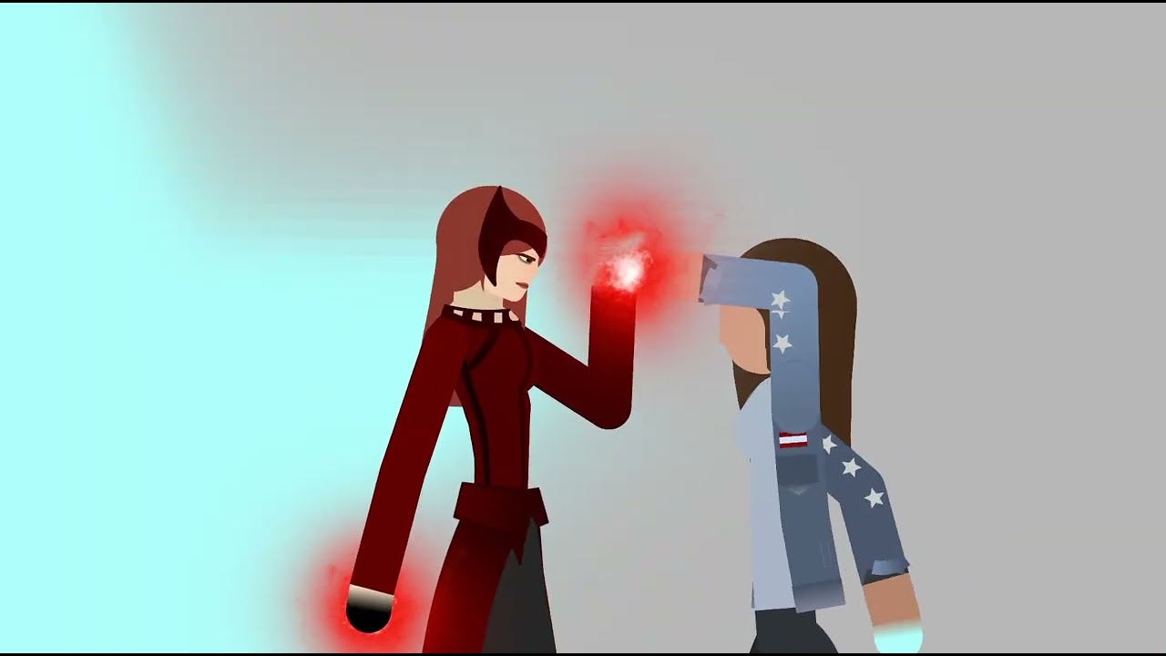 Doctor Strange & America Chavez VS Scarlet witch.                      (Part one)