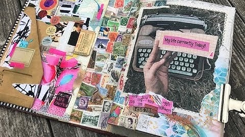 +++ JUNK JOURNAL WITH ME: PART 2 MAKING THE SIGNATURES +++