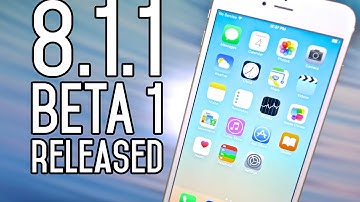 NEW iOS 8.1.1 Beta 1 Released - What