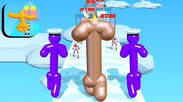 Tall Man Run ​- All Levels Gameplay Android,ios (Levels 389-404)