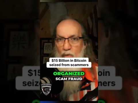 They found $15 Billion in a single scam #fraud #bitcoin #cybercrime