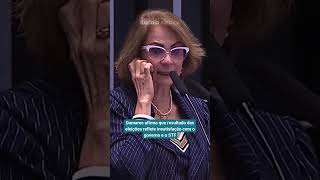 Damares Afirma Que Resultado Das Eleições Reflete Insatisfação Com O Governo E O Stf
