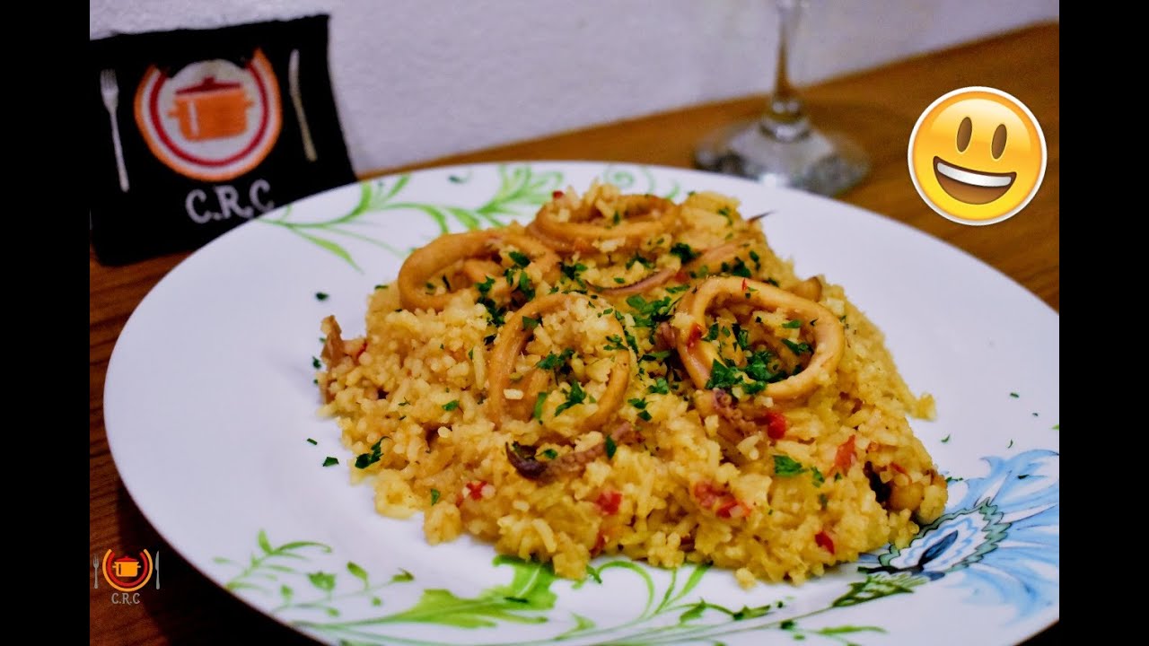 Aprende Como Cocinar Arroz con CALAMARES Fácil y Rápido😱 | Cocina de Restaurante en Casa