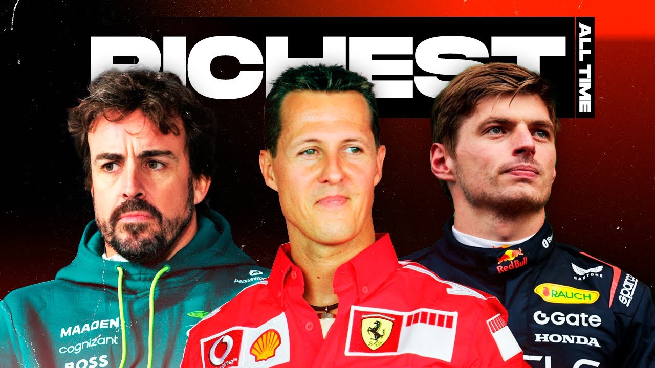 Who Are The RICHEST F1 Drivers of ALL TIME?