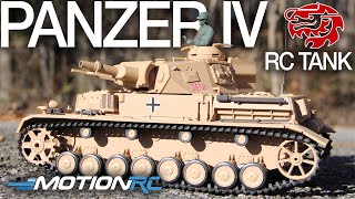 Heng Long German Panzer IV F Type RC Tank | Motion RC