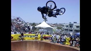 Hermosa Beach Soul Bowl BMX Contest 2000
The Soul Bowl in Hermosa Beach, Ca.
This portable vert bowl set up was featured at many venues in the early 2000’s.
This was one of the first BMX events I attended after moving to SoCal.
As close as I’ll get to knowing what the King of Skateparks felt like in the ‘80’s.
This one had quite the line up-Mat Hoffman, Jay Miron, Bestwick, John Parker and Nyquist- just to name a few.
Shot on my very beat Sony Hi8 potato cam, just for fun.
I ended up shooting a bunch of these over the years for various outlets, and will be posting soon.
Subscribe if you want, much more on the way.
Not for distribution without permission.
Enjoy and thanks for watching. Hermosa Beach Soul Bowl BMX Contest 2000