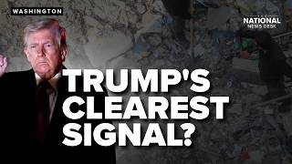 Trump's CLEAREST SIGNAL the war is ending? More ground troops