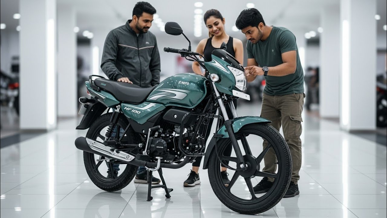 " “Hero HF 100 (2025) – 70 KMPL Mileage! 😱 नई धाकड़ Commuter Bike ने सबको पीछे छोड़ दिया!”