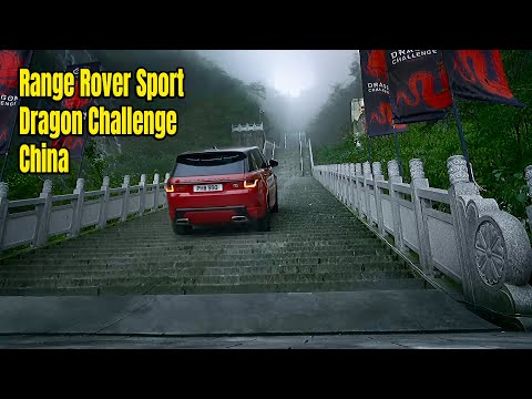 Range Rover Sport Climbs 999 Steps | Dragon Challenge | China #explore #china #rangerover