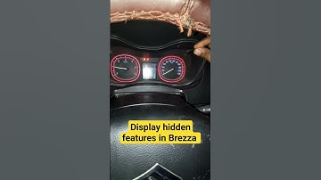 Hidden features😉👍 of Brezza | #shortsvideo #ytshorts #trending #cars