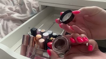 Makeup collection declutter part one! | lips, single shadows and eyelashes!