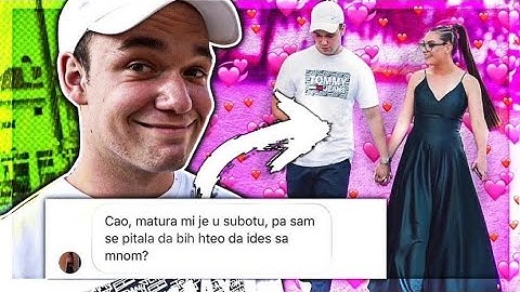 Odveo sam NEPOZNATU devojku na MATURU..