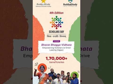 Scholars Day 2026 Highlights | Buddy4Study 🎓 ScholarsDay2026 #Buddy4Study #ScholarshipsIndia