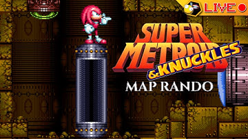 Rando & Knuckles / Super Metroid Map Rando Hard/Tricky