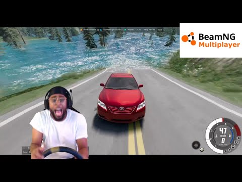 I couldn't ESCAPE THE FLOOD lmaooo | BeamNG.Drive