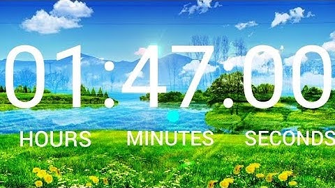 1 Hour 47 Minute Timer | 107 Minute Timer |(HD)| @TIMER FOR SUCCESS | @ExactTimer    