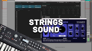Strings Sound with Elektron Analog Keys [Synthesizer Demo] (No Talking)