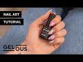 Using Blooming Gel For A Tie-Dye Gel Manicure | Gel Nail Art Tutorial | Gelous Gel Nail Polish