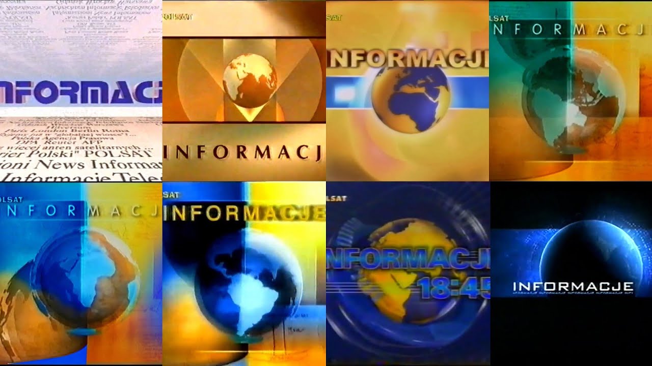 Kompilacja czołówek Informacji Polsatu (1993-2004 r.) (wersja 2)