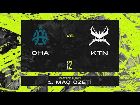 Only Heroes Academia vs KATANA | 2. Lig 2024 Yaz Mevsimi | Playoff | 1. Maç Özet