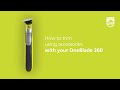 Philips oneblade  how to trim using new 5in1 comb