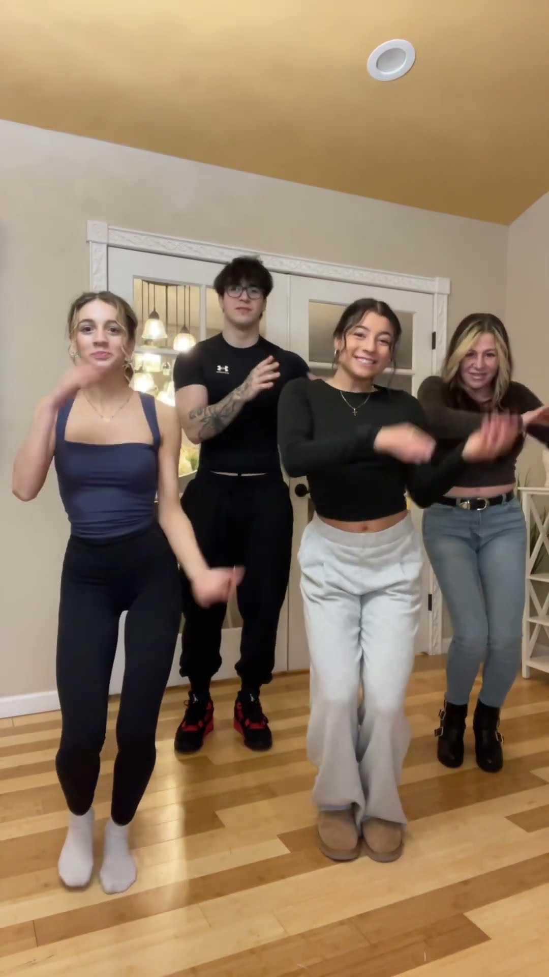 MY FAMILY DID THE DANCE! ? #shorts