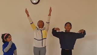 Bibile Kids { Psalms 23:1-3 } In action