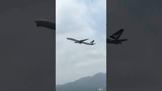 🇭🇰Cathay Pacific BOEING 777 B-HNJ HKG-FUK CX588 Mini Fun Land