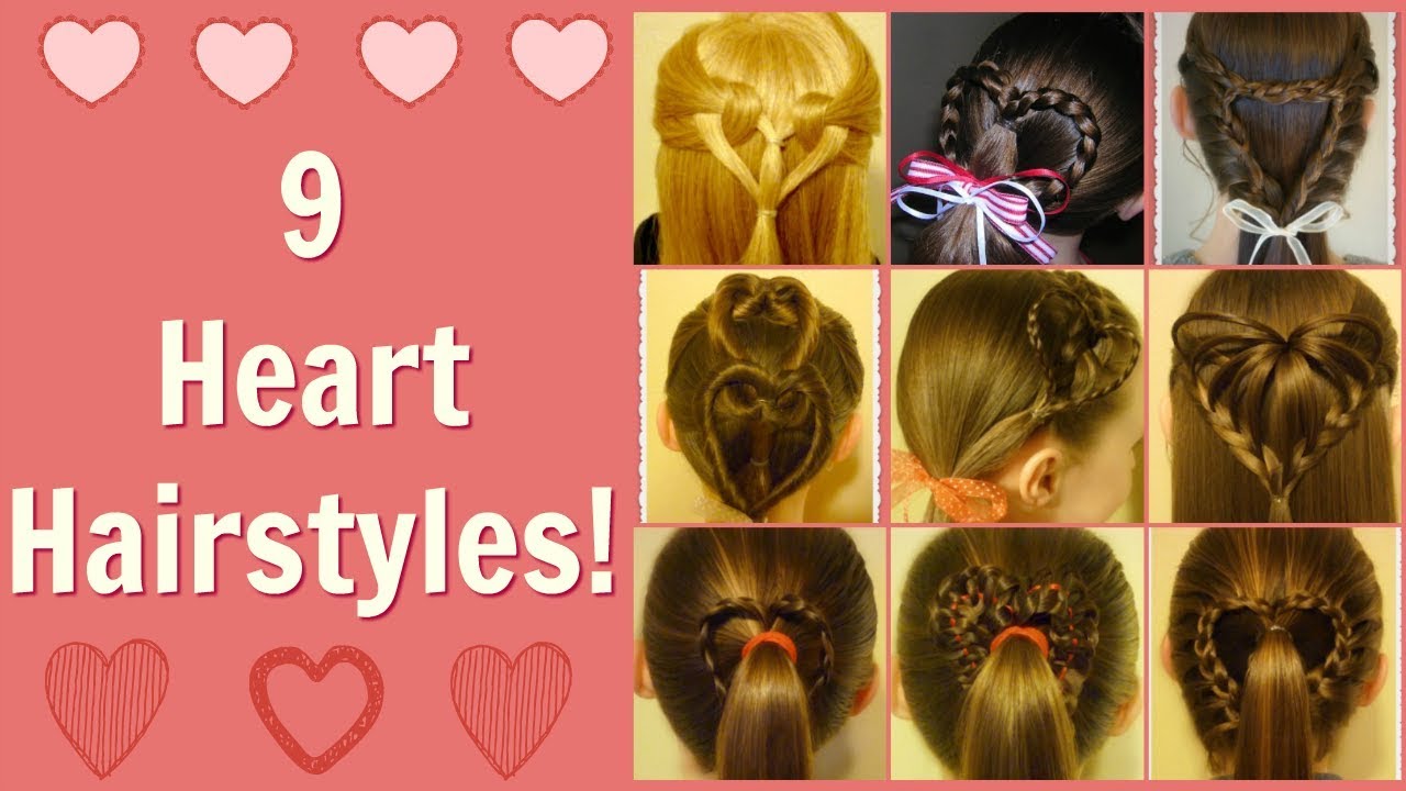 Braided Heart  Valentines Day Hairstyles  Chikas Chic  YouTube