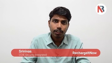 Srinivas from Andhra Shares Network Bulls Job Placement Review CCIE Security Training