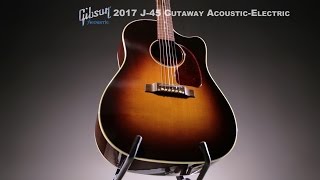 Gibson 2017 J-45 Cutaway Dreadnought Acoustic-Electric Guitar screenshot 5