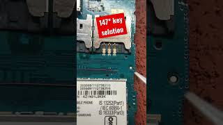 Samsung B313 Keypad 147 Solution