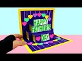 Beautiful POP UP Fathers Day Greeting Card Idea | DIY father day  POP-UP card