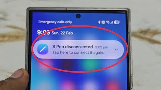 S Pen Disconnected Problem | S Pen Notification Issue | S Pen Disconnected Notification Kaise Hataye