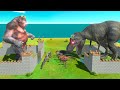 King Goro vs King T-Rex - Animal Revolt Battle Simulator