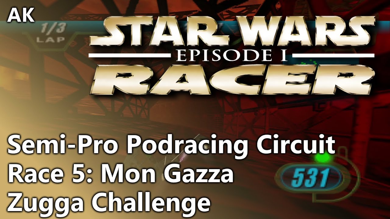 Star Wars Episode 1: Racer - Semi-Pro Circuit, Race 5 - Zugga Challenge