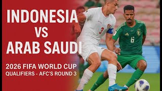 FULL MATCH! INDONESIA VS ARAB SAUDI ROUND 4