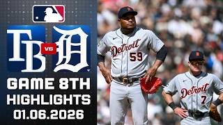 Tampa Bay Rays Vs Detroit Tigers 8th Highlights June 1, 2026 MLB Season 2026