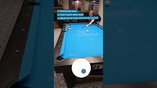 Easy for advanced but difficult for intermediate players #billiards #skills #tips #challenge