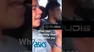 What your wrestling shoes say about you #wrestler #rudis #wrestling #wrestlingnews #wrestlinginc